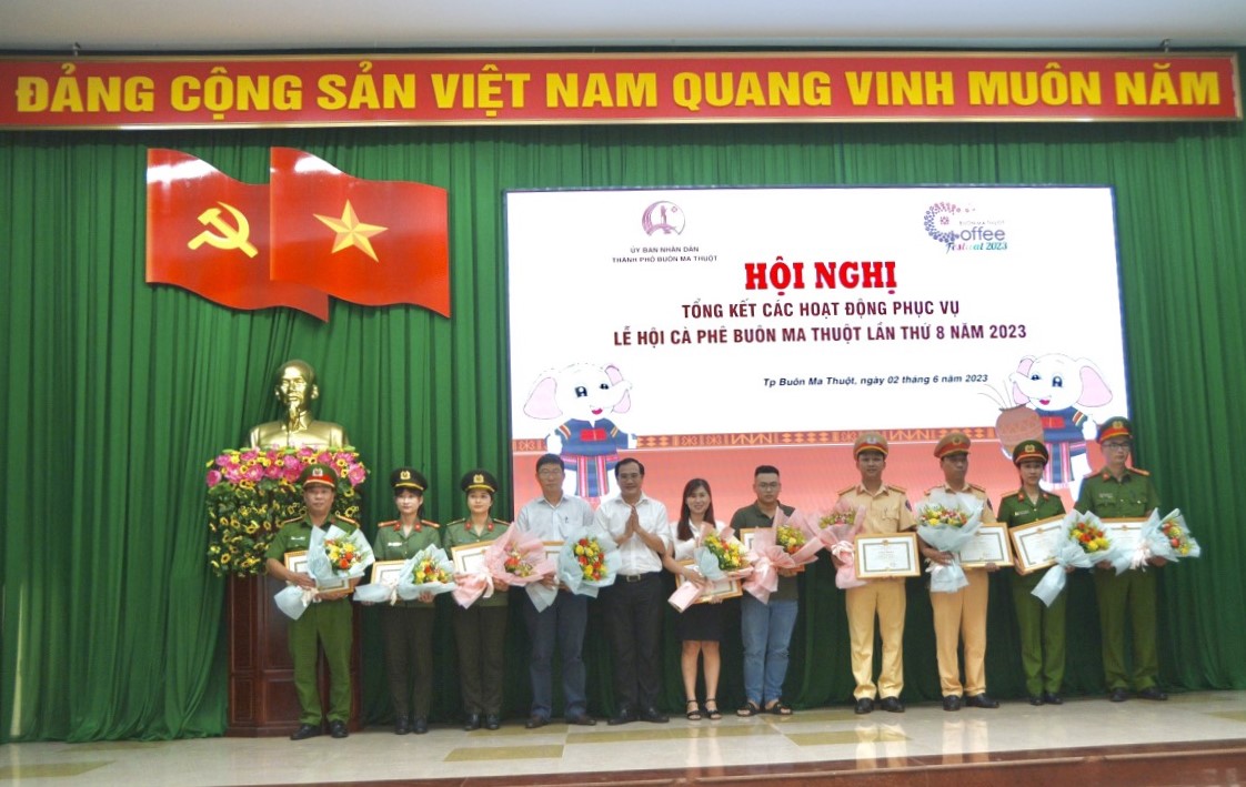 Tổng kết các hoạt động phục vụ Lễ hội Cà phê Buôn Ma Thuột lần thứ 8 năm 2023